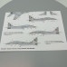 Decals Ukrainian Fulcrums: MiG-29 1/72 Foxbot 72-061