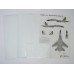 Masks Su-27S with Grey camouflage, Ukrainian Air Forces 1/32 Foxbot FM32-014