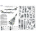 Masks for digital camouflage for the Su-24M "41" aircraft of the Air Force of Ukraine  1/48 Foxbot FM48-006