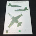Маски для камуфляжу на Су-25УБ, Блакитний 65, ВПС України 1/48 Foxbot FM48-013