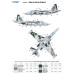 Masks for light digital camouflage of Su-25 Blue 31, Ukrainian Air Forces 1/48 Foxbot FM48-022
