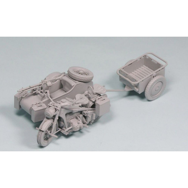 Zundapp KS 750 with sidecar 1/35 Great Wall Hobby GWH L3508