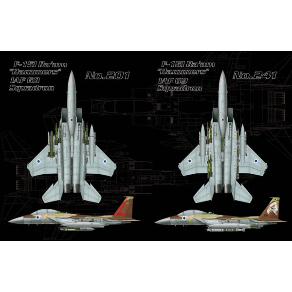 McDonnell F-15I Ra'am, Israel Air 1/48 Great Wall Hobby GWH L4816