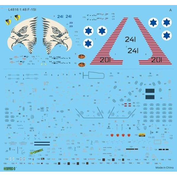 McDonnell F-15I Ra'am, Israel Air 1/48 Great Wall Hobby GWH L4816