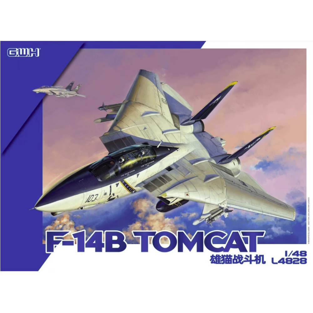 F-14B "Tomcat" US Navy carrier-based interceptor 1/48 Great Wall Hobby GWH L4828