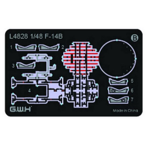 F-14B "Tomcat" US Navy carrier-based interceptor 1/48 Great Wall Hobby GWH L4828