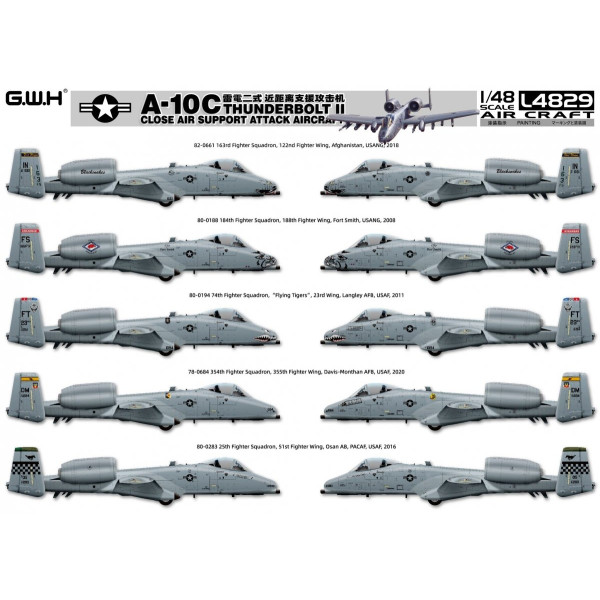 A-10C Thunderbolt II  1/48 Great Wall Hobby GWH L4829