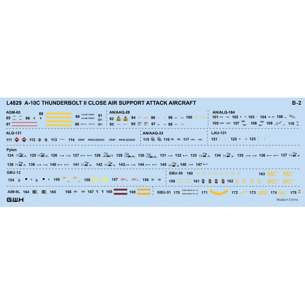 A-10C Thunderbolt II  1/48 Great Wall Hobby GWH L4829