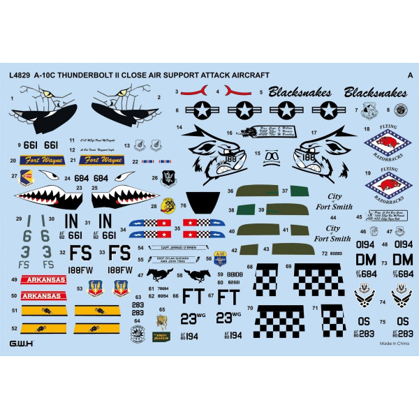 A-10C Thunderbolt II  1/48 Great Wall Hobby GWH L4829