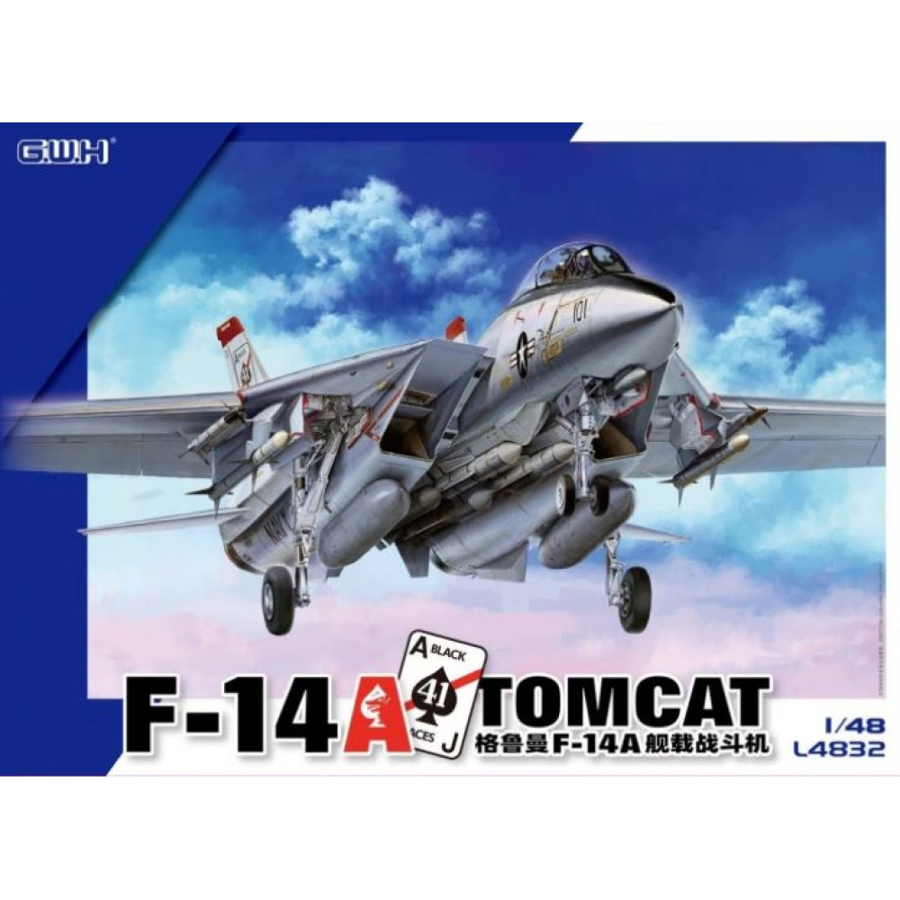 F-14A "Tomcat" US Navy carrier-based interceptor 1/48 Great Wall Hobby GWH L4832