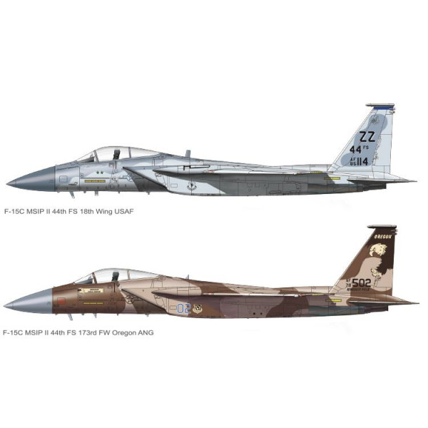 McDonnell F-15C MSIP II USAF & ANG 1/72 Great Wall Hobby GWH 7205
