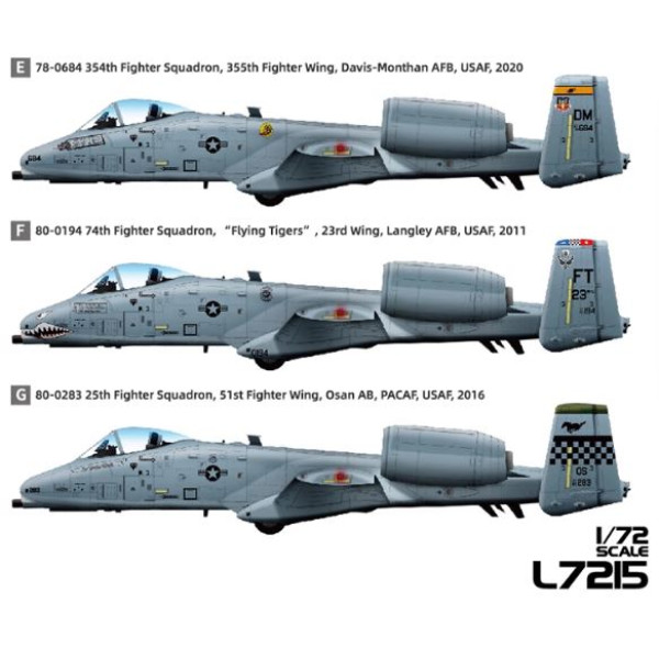 A-10C Thunderbolt II  1/72 Great Wall Hobby GWH L7215