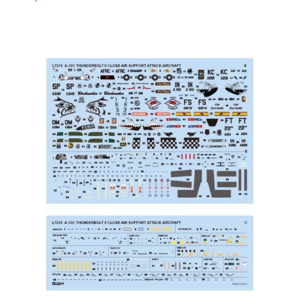 A-10C Thunderbolt II  1/72 Great Wall Hobby GWH L7215