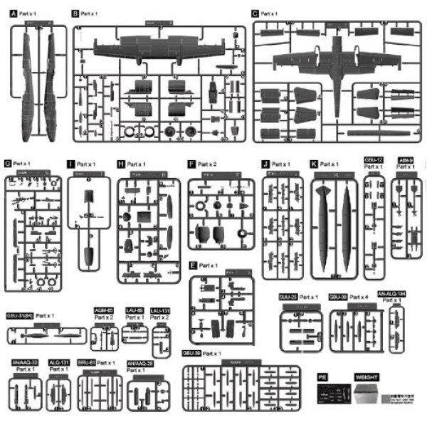 A-10C Thunderbolt II  1/72 Great Wall Hobby GWH L7215