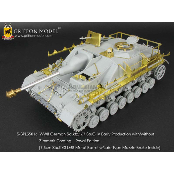 SD.KFZ.167 STUG.IV MIDDLE/LATE PRODUCTION for Dragon 1/35 Griffon L35044