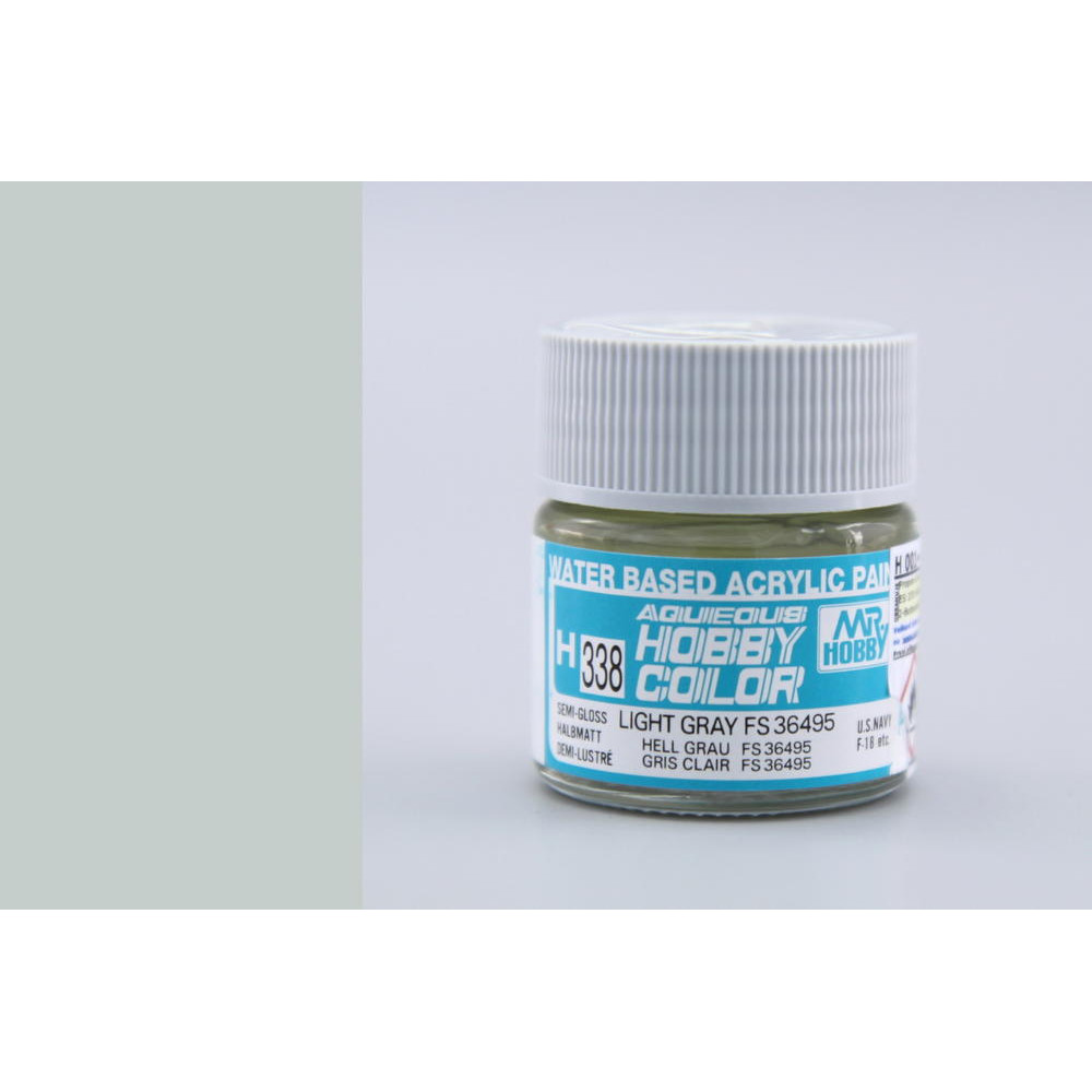 H338 Mr.Hobby - Light gray Fs36495 (Acryl) 10 ml 