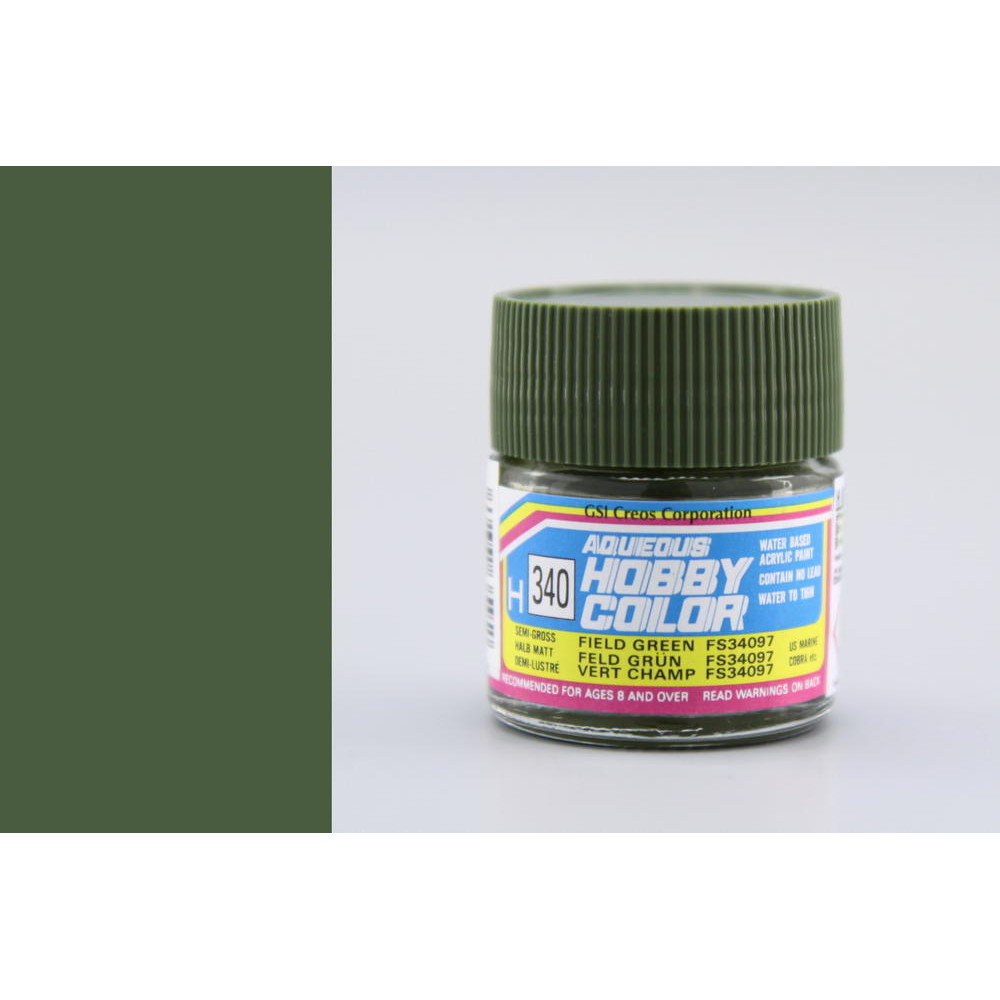 H340 Mr.Hobby - Field green Fs34097 (Acryl) 10 ml 