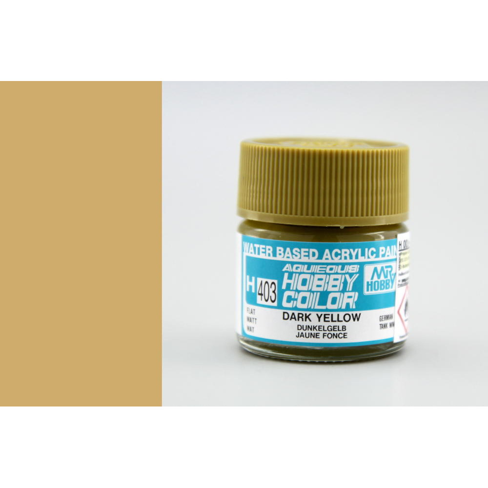 H403 Mr.Hobby - Dark yellow (Acryl) 10 ml 
