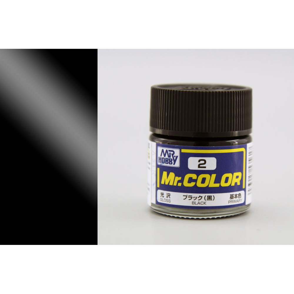 C002 Mr.Color - Black (Gloss) 10 ml