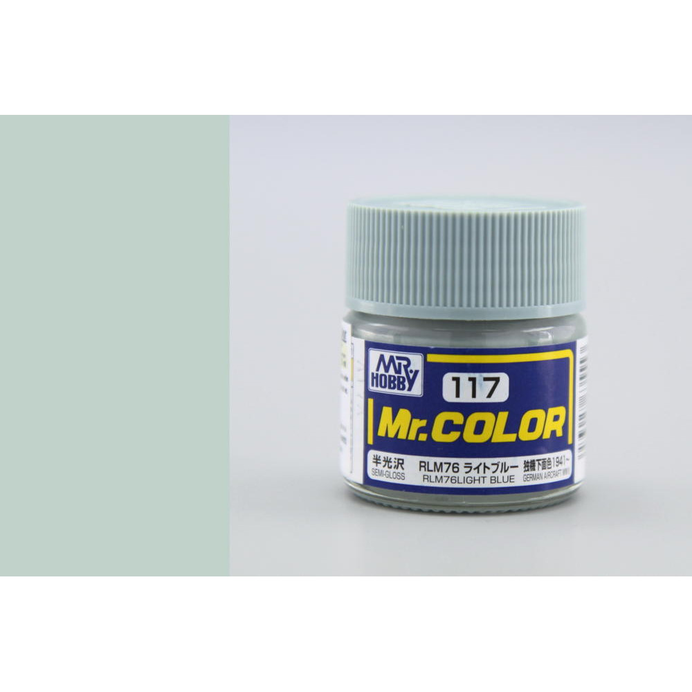 C117 Mr.Color - RLM76 Light blue (Gloss) 10 ml
