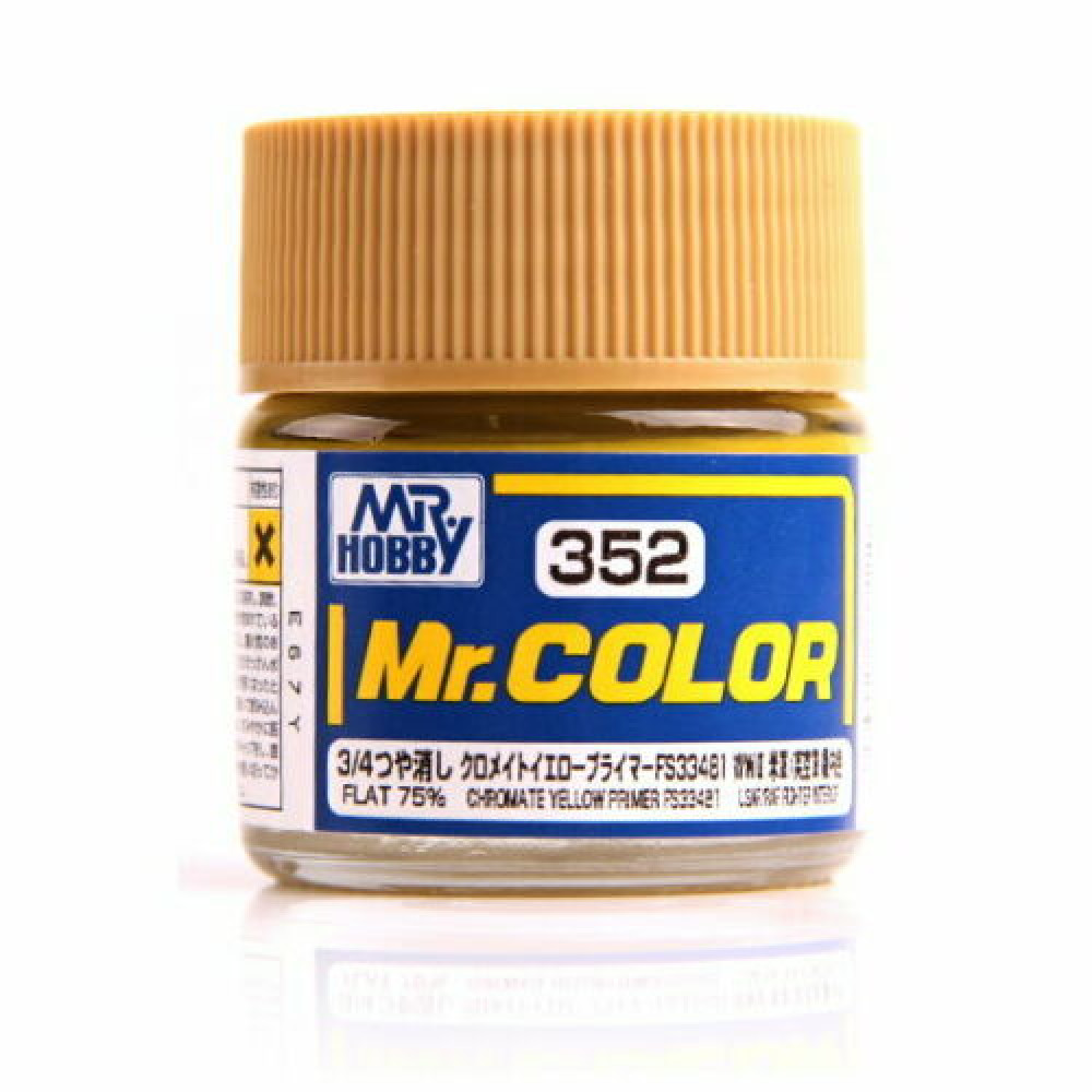 C352 Mr.Color - CHROMATE YELLOW PRIMER FS33481 (FLAT 75%) 10 ml