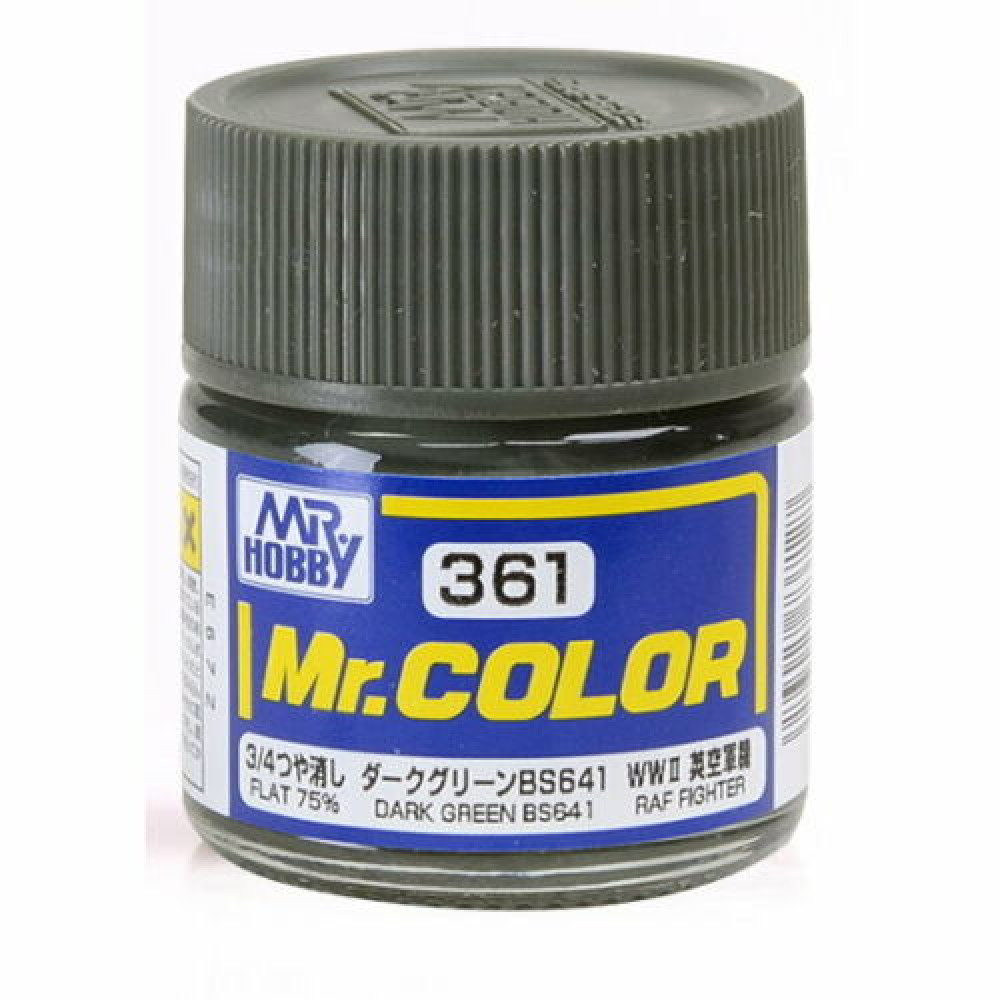 C361 Mr.Color - DARK GREEN BS641 (FLAT 75%) 10 ml