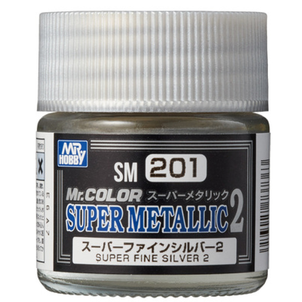 SM201 Super Fine Silver 2 - Super Metallic 2 (10 ml)