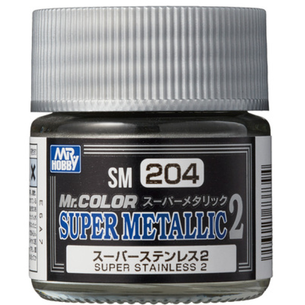 SM204 Super Stainless 2 - Super Metallic 2 (10 ml)..