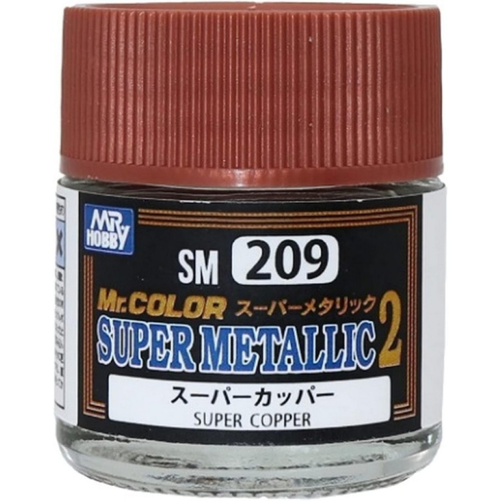 SM209 Mr. Color Super Metallic Colors II Super Copper (10 ml)