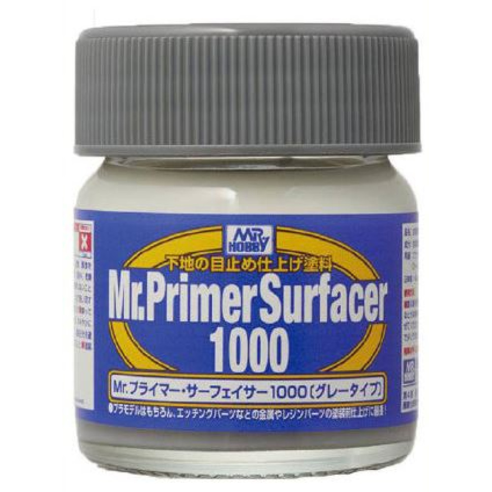 Mr.Primer Surfacer 1000 Gray 40 мл Gunze Sangyo sf287