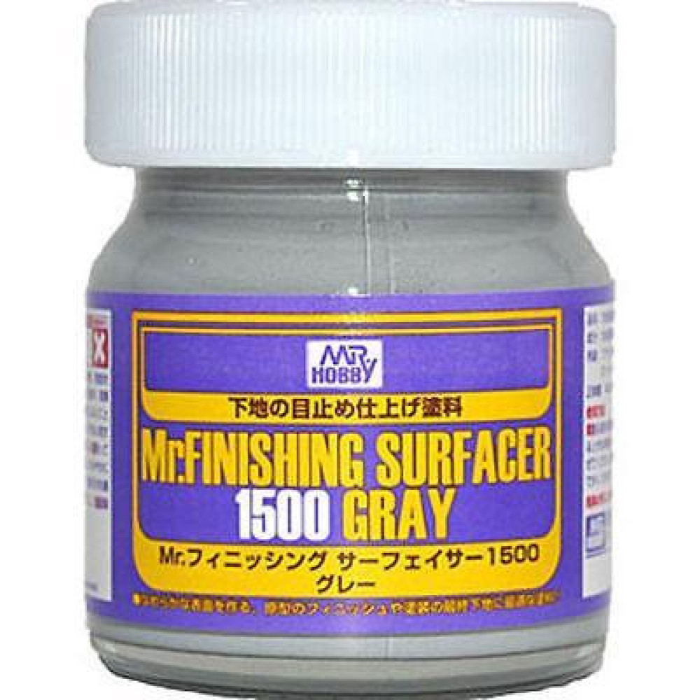 Mr. Finishing Surfacer 1500 Gray Gunze Sangyo sf289