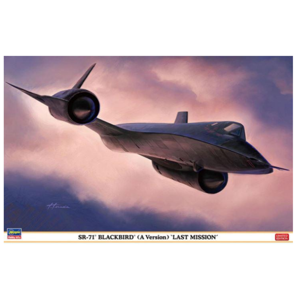 SR-71A Blackbird TypeA `Last Mission` 1/72 Hasegawa 02327