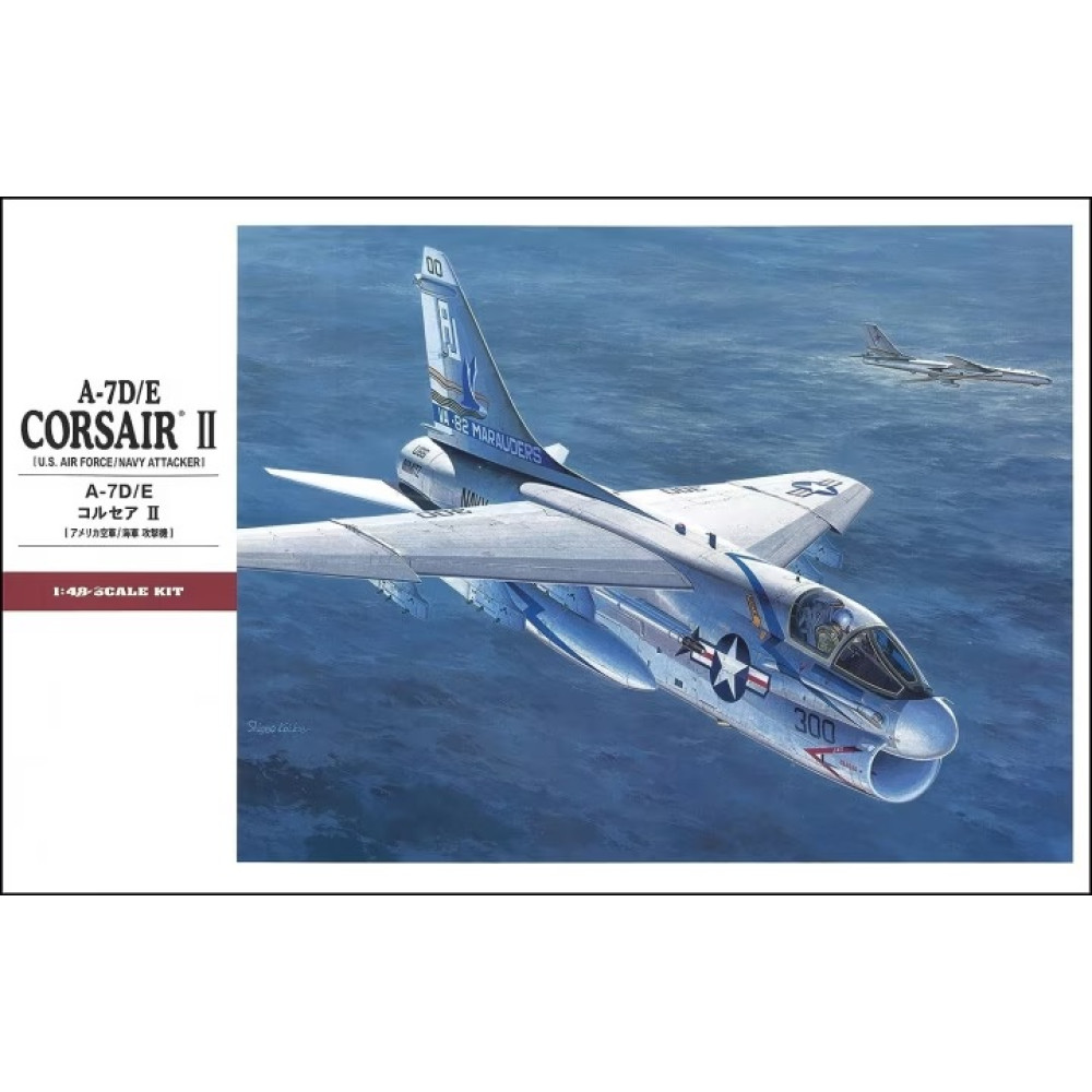 A-7D/E Corsair II [U.S. Air Force / Navy Attacker]  1/48 Hasegawa 07247