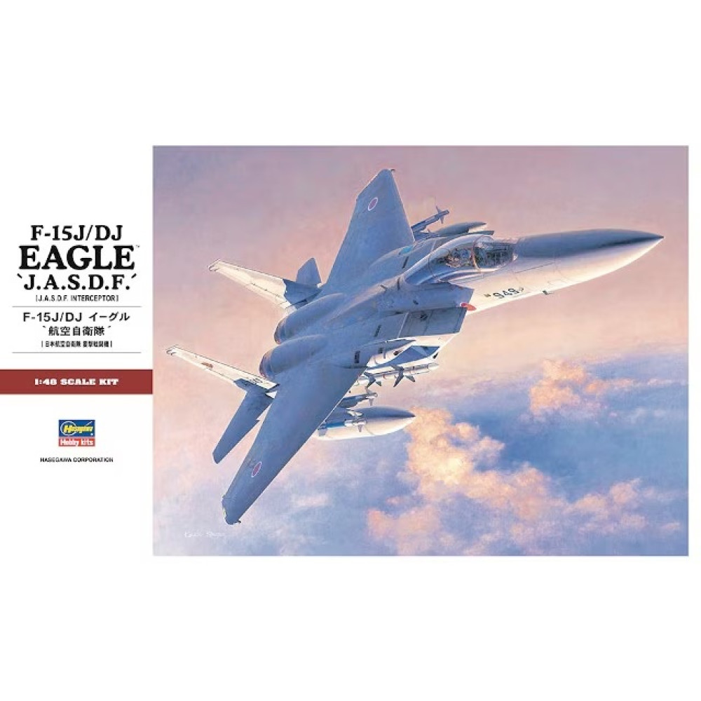American fighter F-15J/DJ Eagle `J.A.S.D.F.´  (Plastic model kit) 1/48 Hasegawa 07251