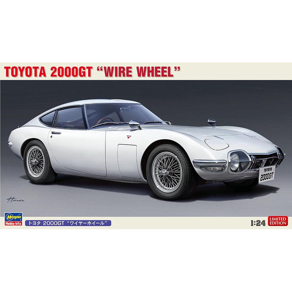 TOYOTA 2000GT"WIRE WHEEL"  (Plastic model kit) 1/24 Hasegawa 20617