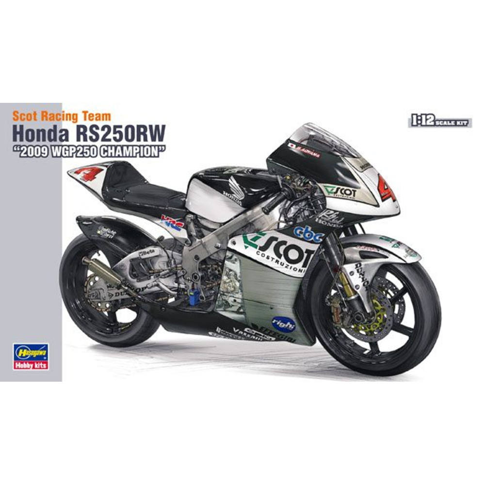 Honda RS250RW "'09 WGP250" (Plastic model kit) 1/12 Hasegawa 21501
