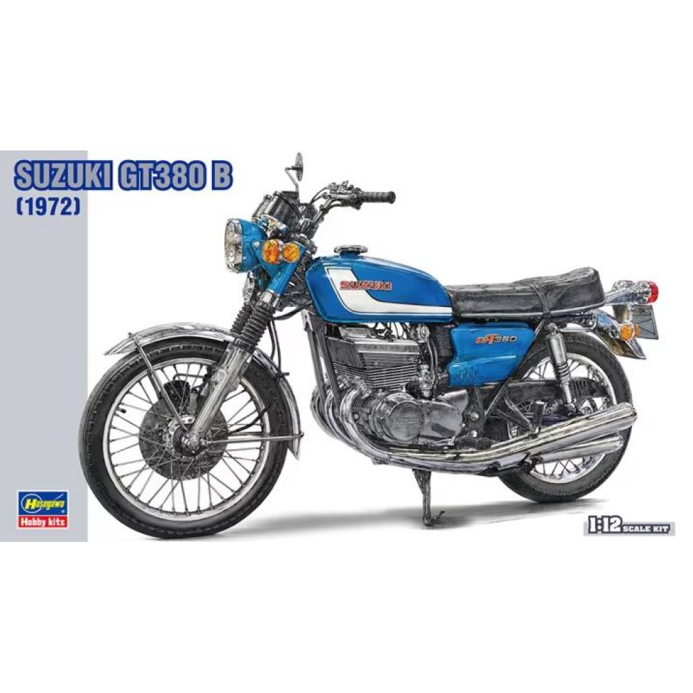 Suzuki GT380 B (Plastic model kit) 1/12 Hasegawa 21505
