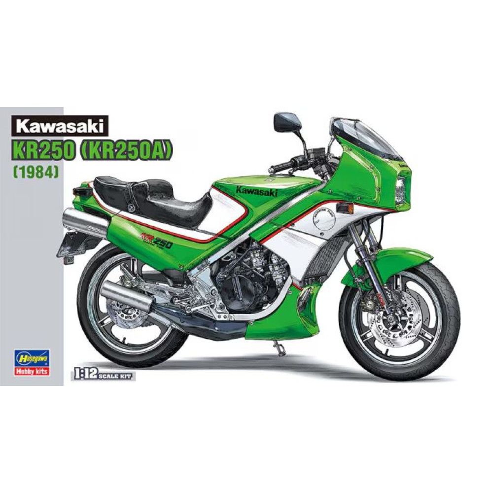 Kawasaki KR250 (KR250A)  (Plastic model kit) 1/12 Hasegawa 21512