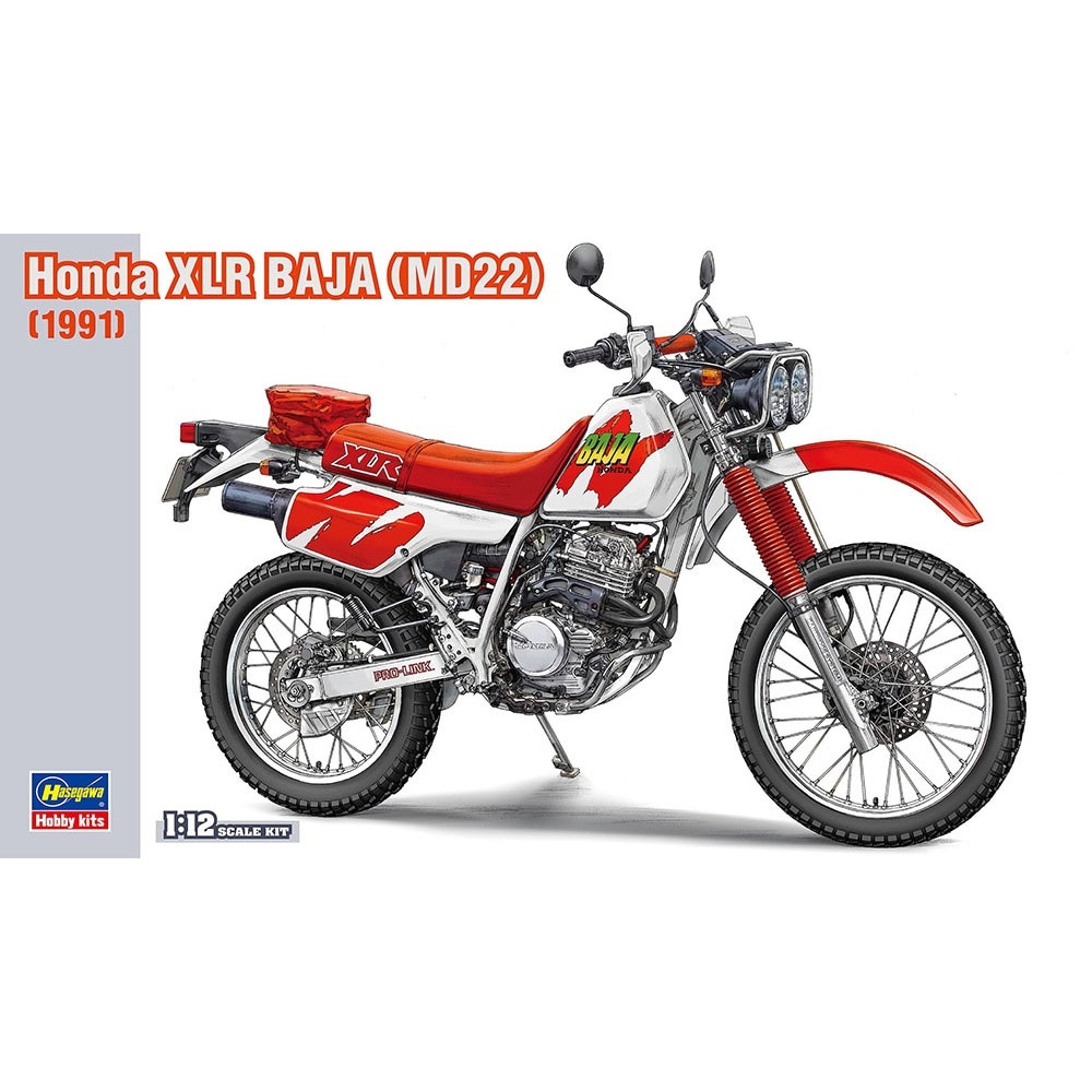 Honda XLR BAJA (MD22)  (Plastic model kit) 1/12 Hasegawa 21516
