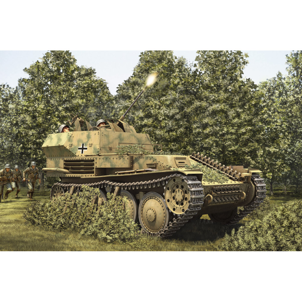German 2cm Flak 38 PzKpfw.38t  1/35 HobbyBoss 80140
