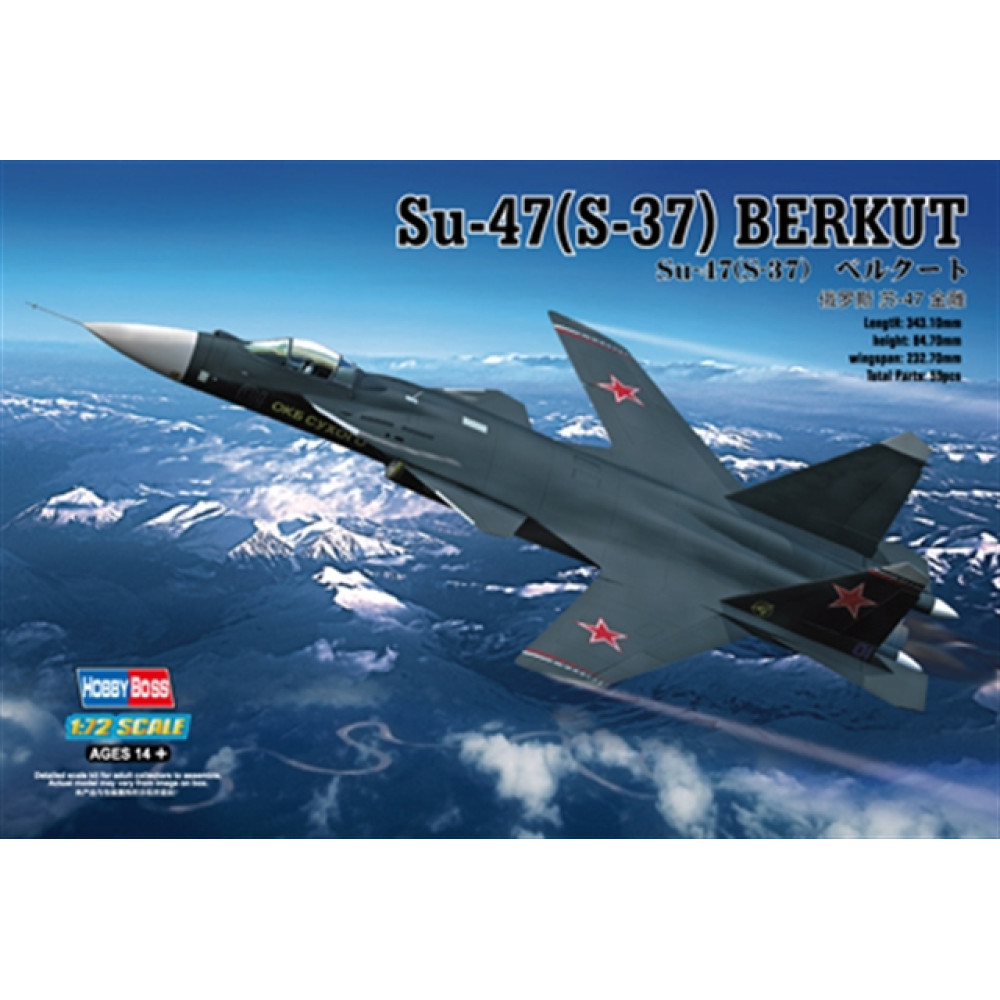 SU-47 (S-37) Berkut  1/72 HobbyBoss 80211