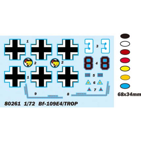 Bf109 E4 TROP 1/72 HobbyBoss 80261