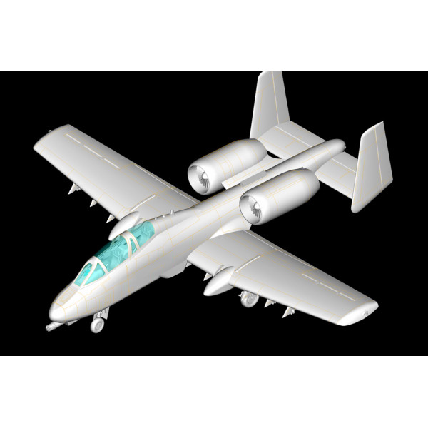 Американський штурмовик  N/AW A-10A "Thunderbolt" II  1/72 HobbyBoss 80267