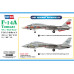  F-14A "Tomcat" Fighter VF-1 "Wolf Pack" 1/72 HobbyBoss 80279