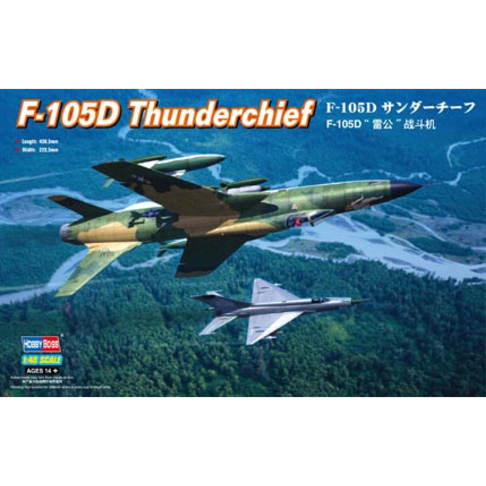 F-105D "Thunderchief" 1/48 HobbyBoss 80332