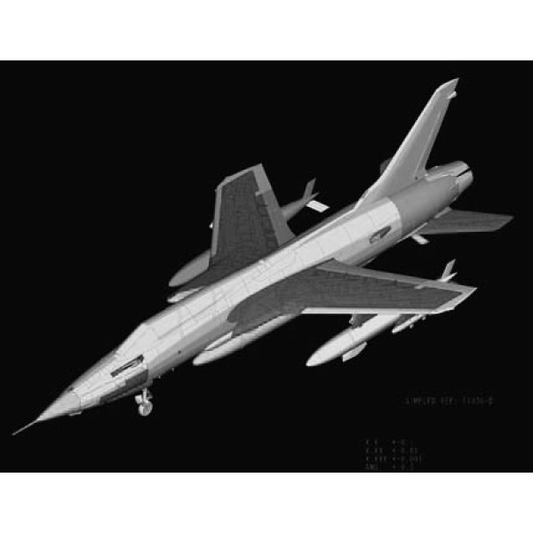 Американський винищувач F-105G "Thunderchief" 1/48 HobbyBoss 80333