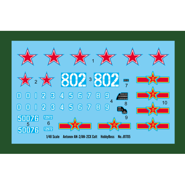 Transport aircraft AN-2/AN-2СХ "Colt" 1/48 HobbyBoss 81705