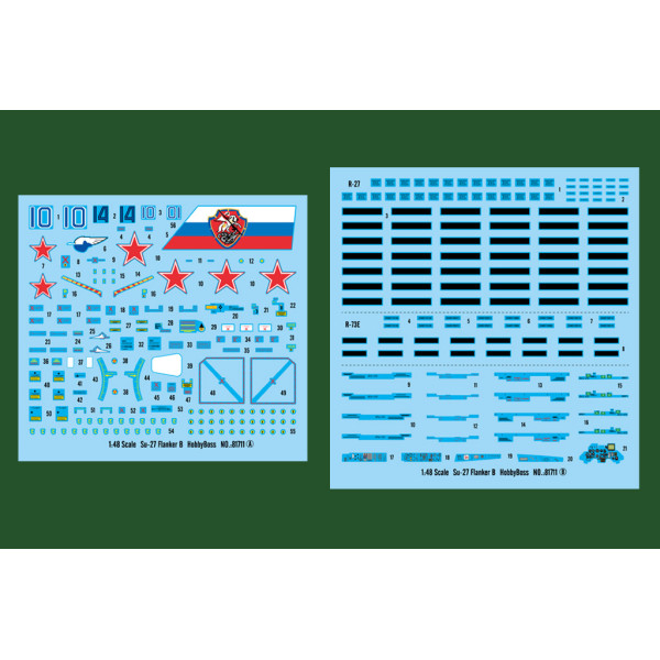 Su-27 Flanker B 1/48 HobbyBoss 81711