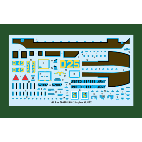 CH-47A CHINOOK  1/48 HobbyBoss 81772