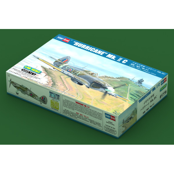 “HURRICANE” Mk.ⅡC  бойовий літак  1/48 HobbyBoss 81778